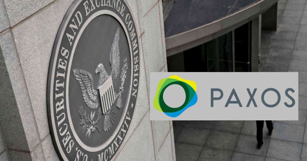 SEC Sues Paxos